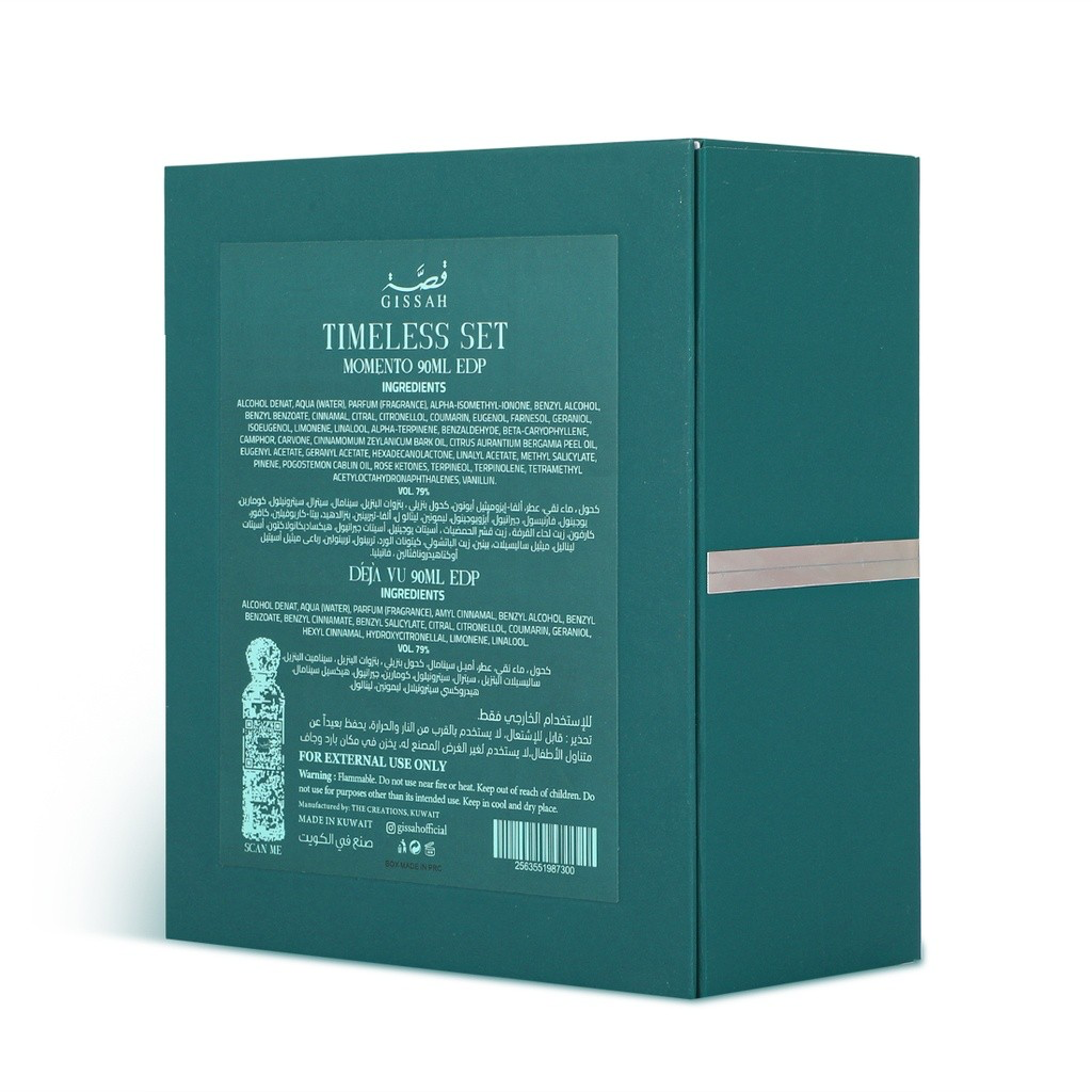 مجموعةعطور قصة تايمليس - 2× 90 مل