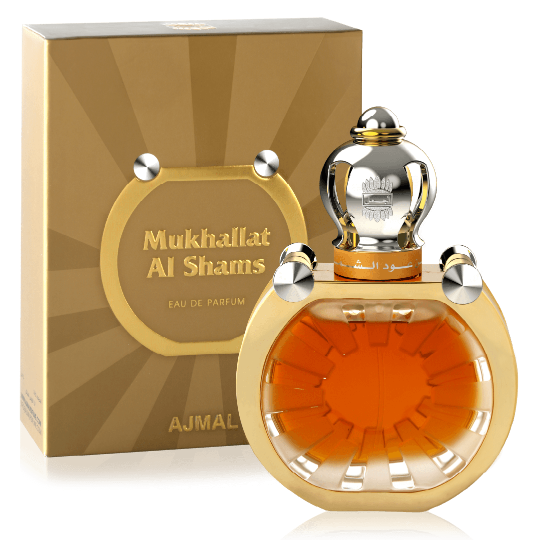 عطر مخلط دهن العود شمس أجمل