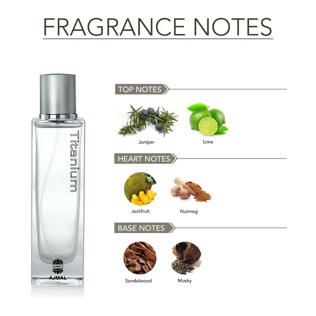 عطر  تايتانيوم أجمل 100 مل