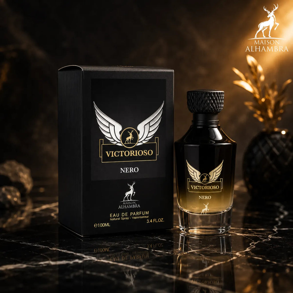 عطر فيكتوريوس نوير أو دي بارفان - Victorioso Nero Eau de Parfumالهمبرا