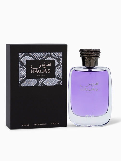 عطر هوَس للرجال من الرصاصي (Hawas For Him - Rasasi) 💜✨
