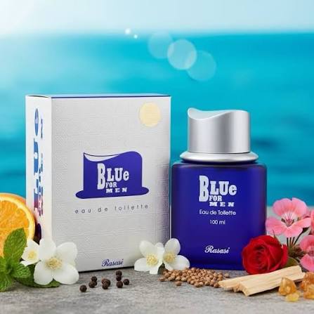 عطر بلو فور مان من الرصاصي (Blue For Men - Rasasi) 💙✨