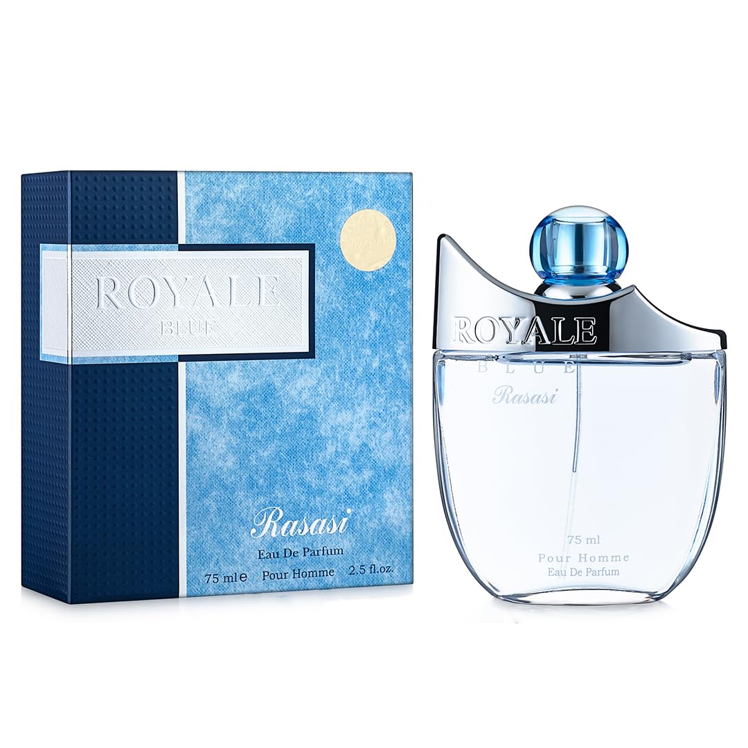عطر رويال بلو بور هوم من الرصاصي (Royale Blue Pour Homme - Rasasi) 💙✨