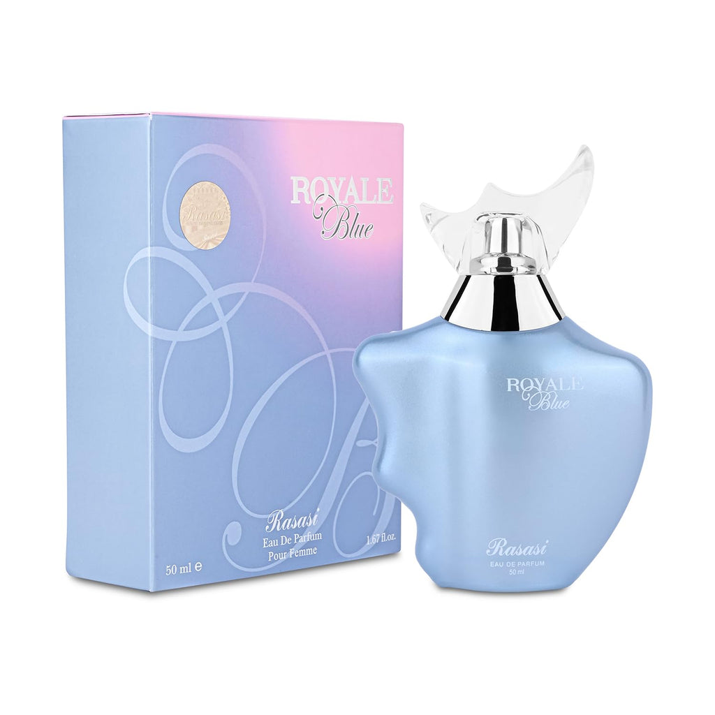 عطر رويال بلو للنساء من الرصاصي (Royale Blue Pour Femme - Rasasi) 💙✨