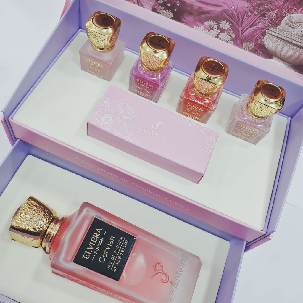 بكس عطر إلفيرا إيديشن كورفيان 100 مل + 15 مل * 4 قطع جان أنطوان