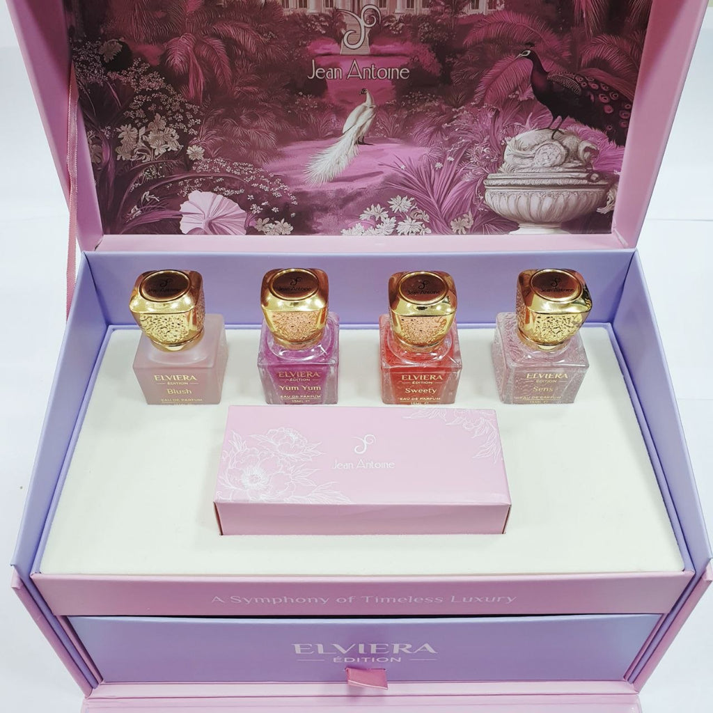 بكس عطر إلفيرا إيديشن كورفيان 100 مل + 15 مل * 4 قطع جان أنطوان