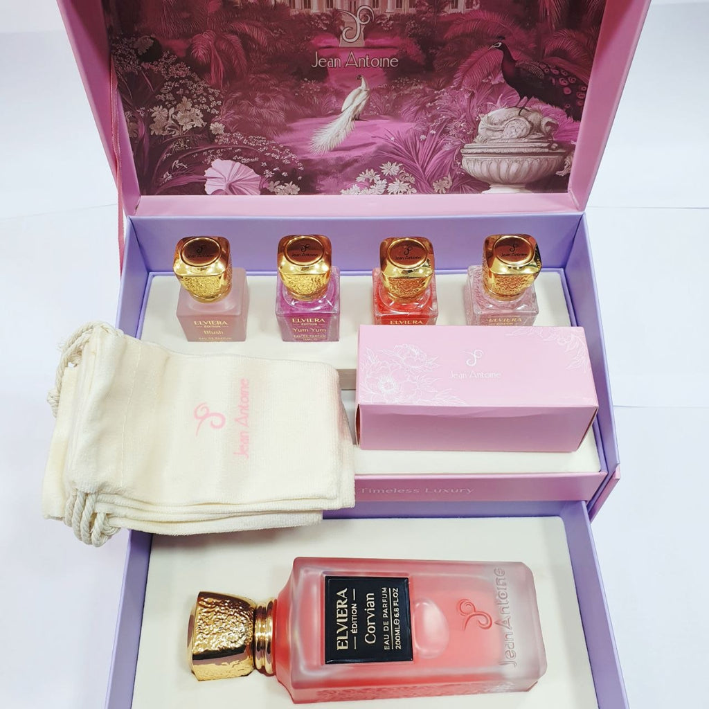 بكس عطر إلفيرا إيديشن كورفيان 100 مل + 15 مل * 4 قطع جان أنطوان