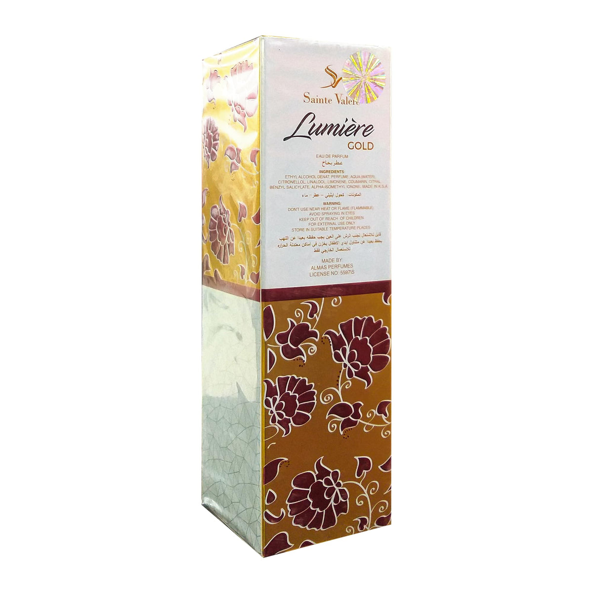 عطر لوميير جولد بور فام - سانتي فالير (Lumière Gold Pour Femme - Sainte Valere)