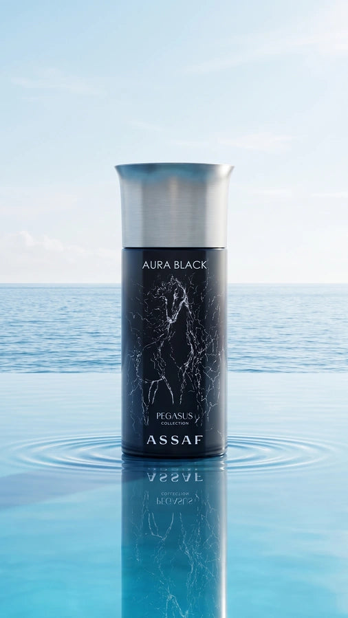 عطر أورا بلاك عساف