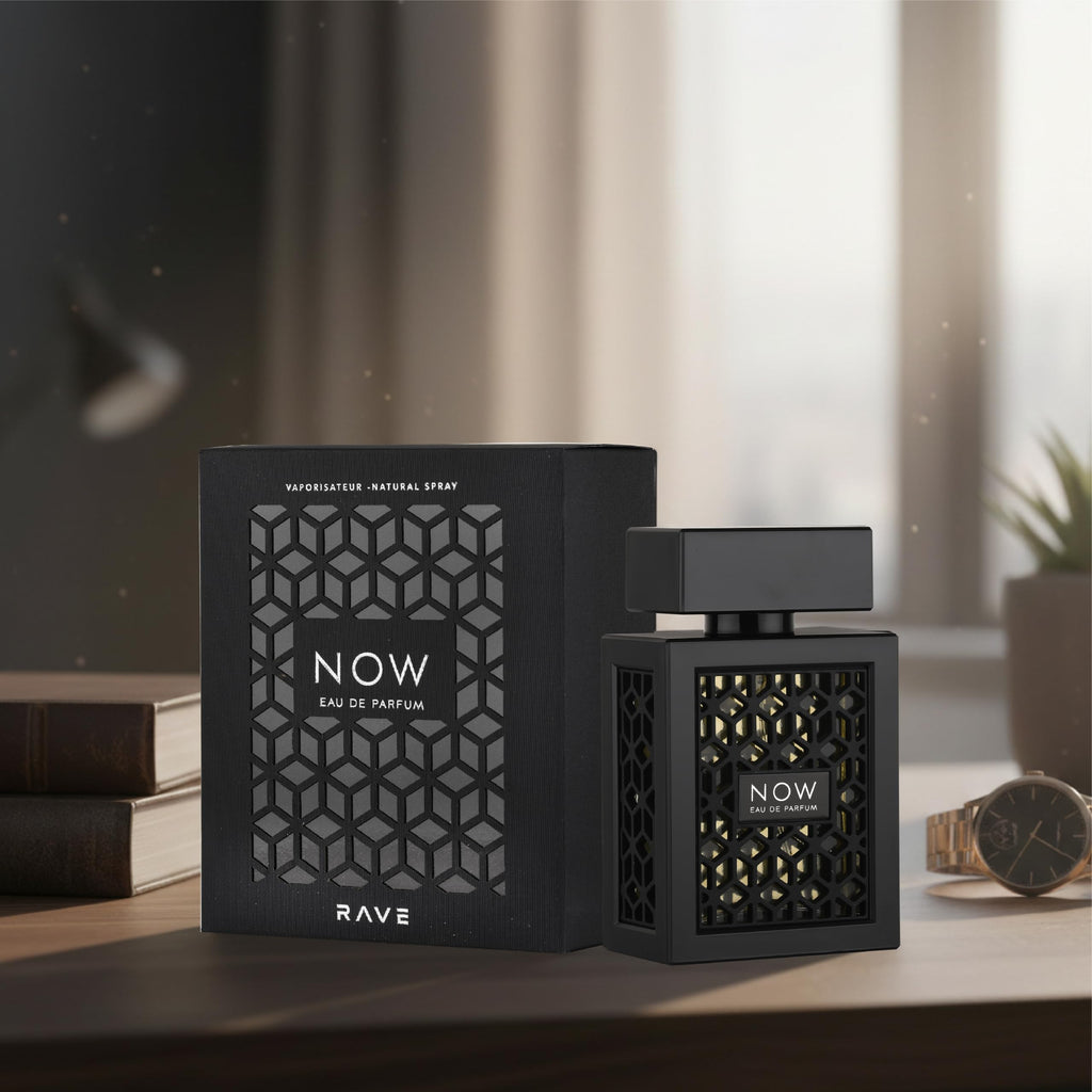 عطر ناو الأسود من راف