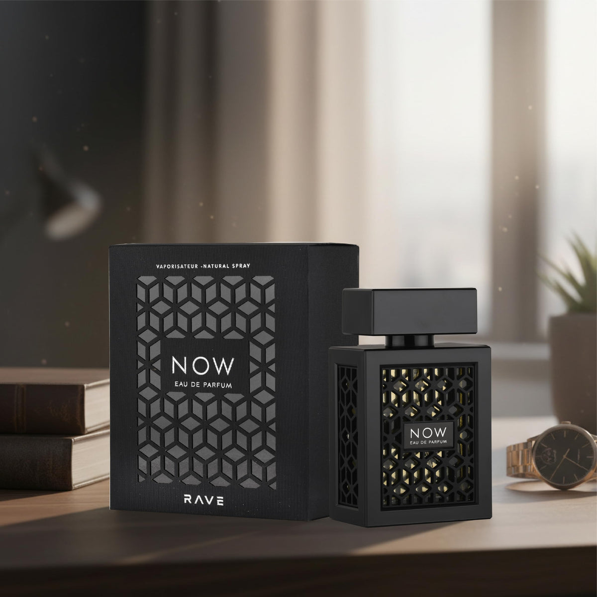 عطر ناو الأسود من راف