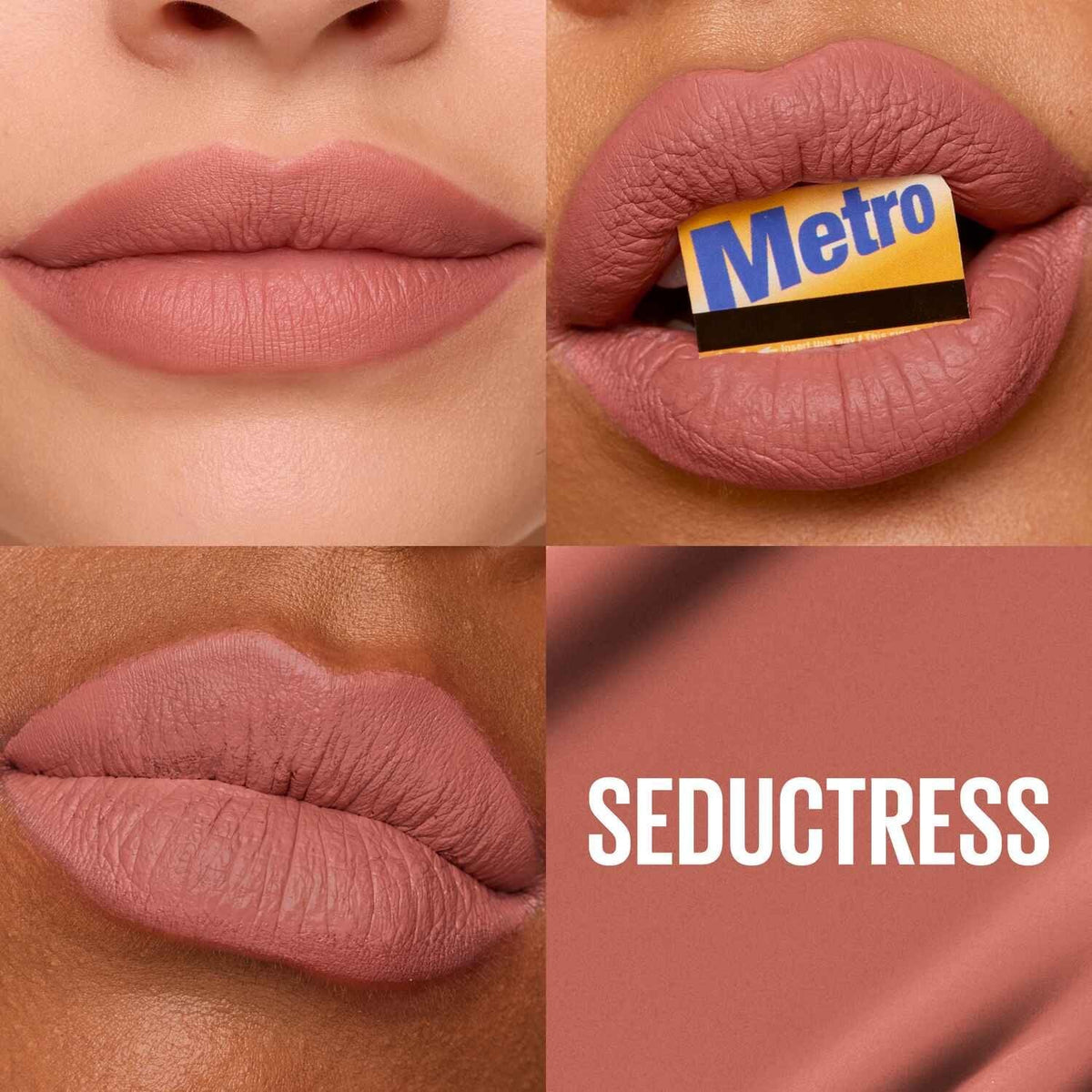 روج ميبيلين سوبر ستاي مات إنك درجه 65 (Seductress)