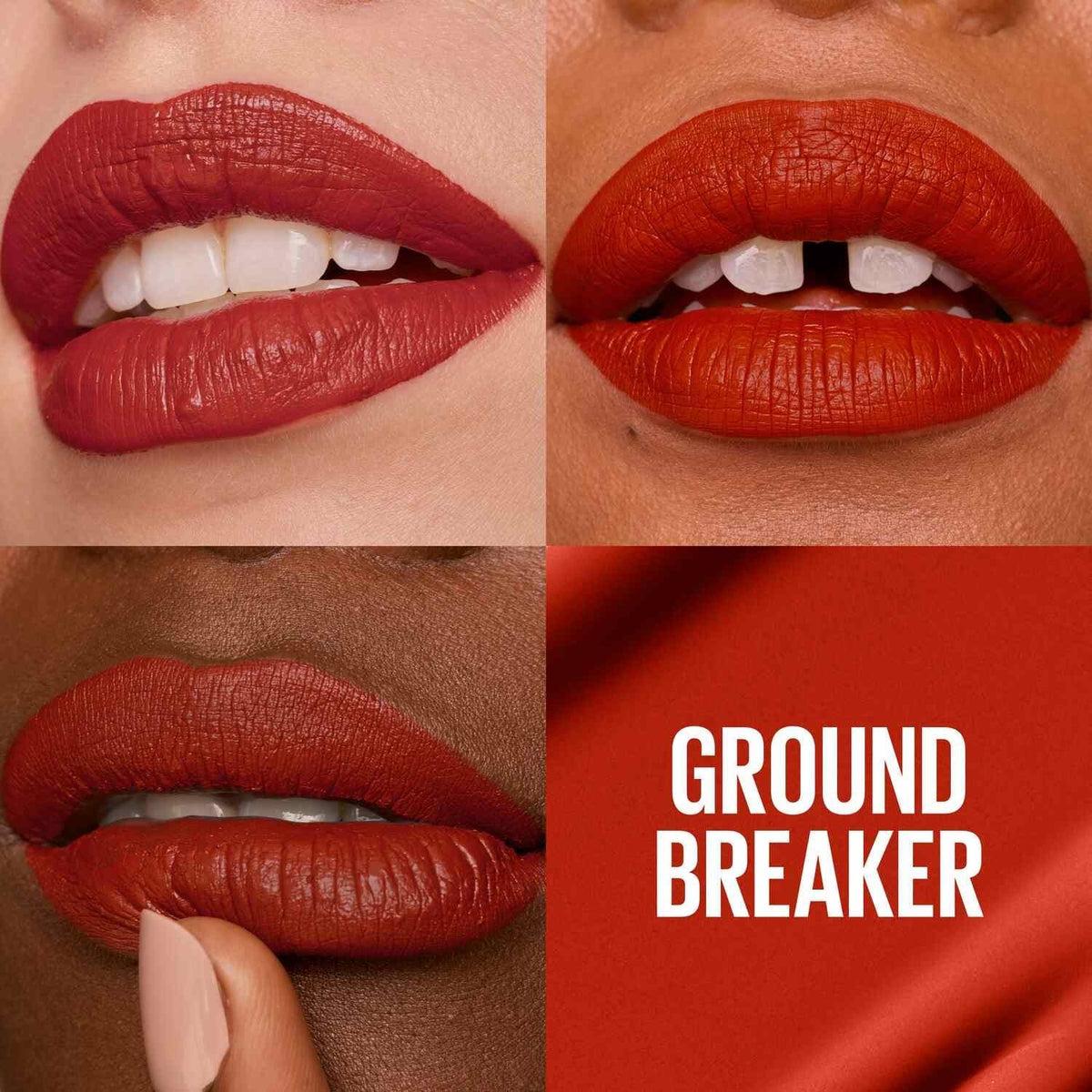 روج ميبيلين سوبر ستاي مات إنك درجه 117 (Ground Breaker)