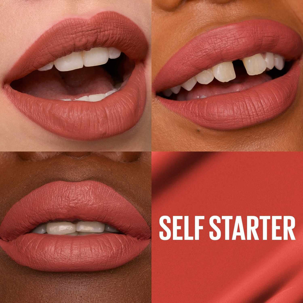 روج ميبيلين سوبر ستاي مات إنك درجه 130 (Self Starter)