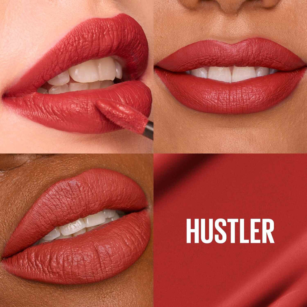 روج ميبيلين سوبر ستاي مات إنك درجه 335 (Hustler)