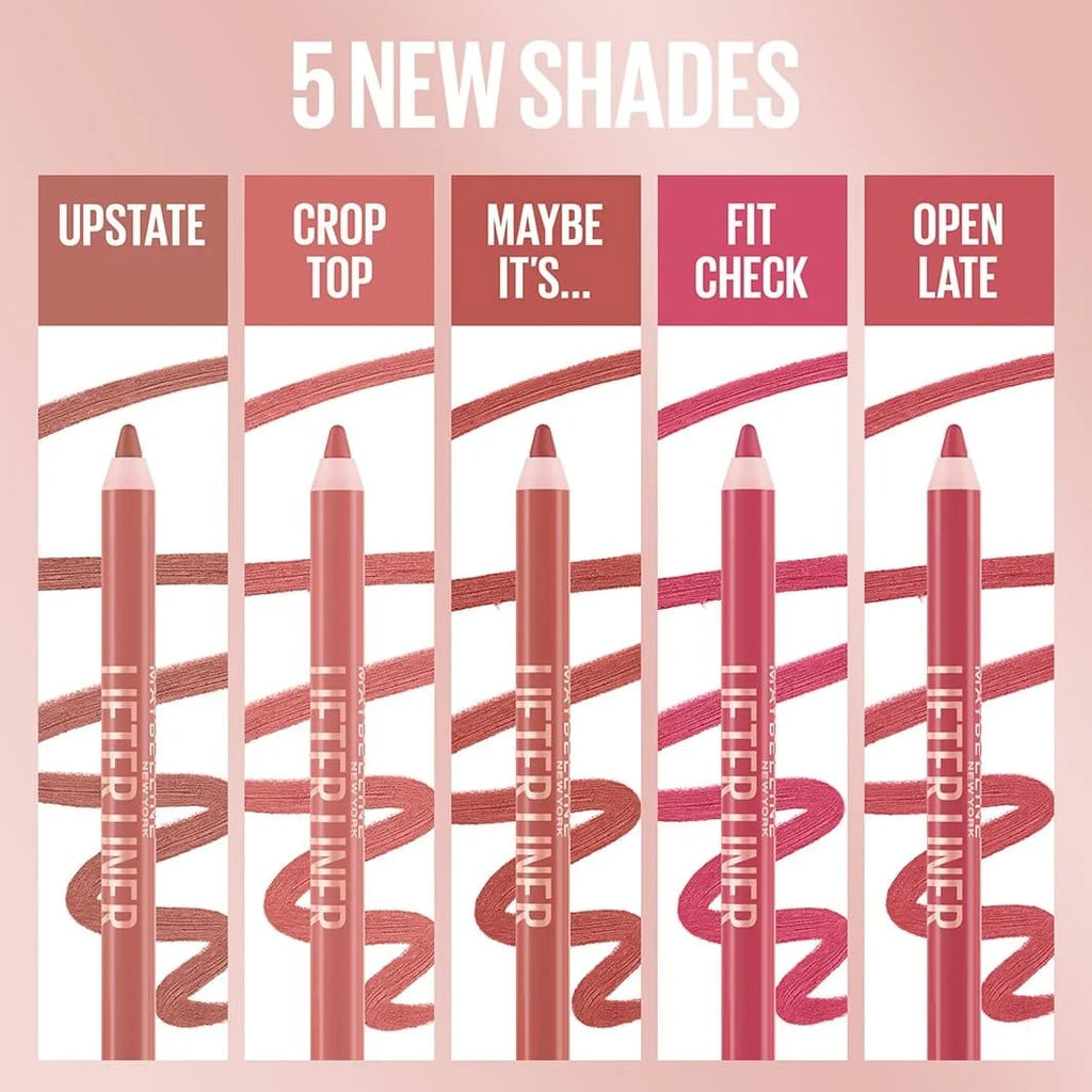 أقلام تحديد شفاه ليب ليفتر - ميبلين (Maybelline Lifter Liner)
 درجه 15 Open Late