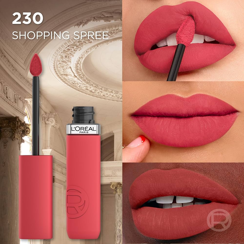 روج سائل انفاليبل مات ريزيستانس درجة 230 (Shopping Spree) من لوريال باريس