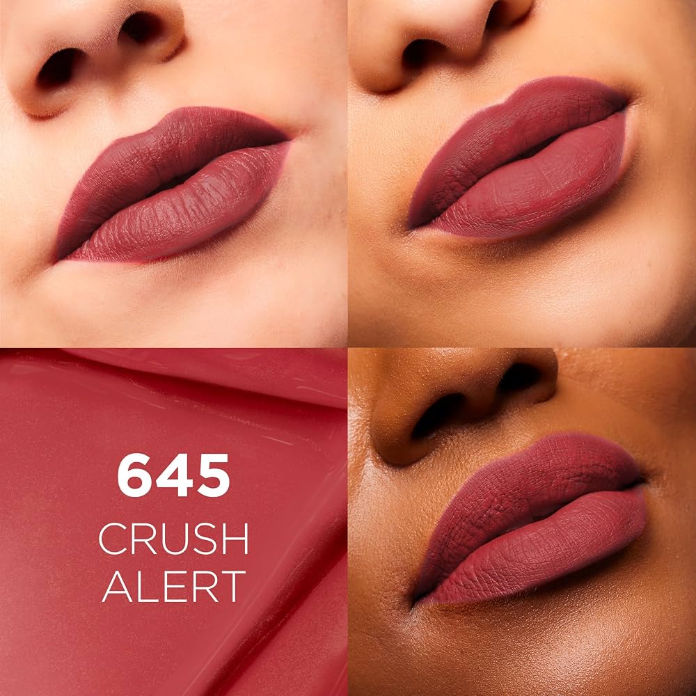 روج سائل انفاليبل مات ريزيستانس درجة 645 (Crush Alert) من لوريال باريس