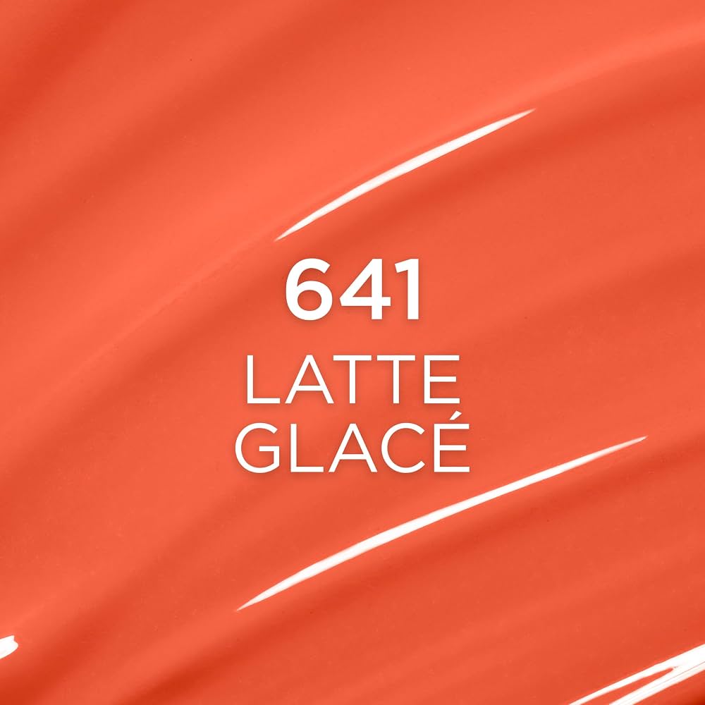 زيت الشفاه المرطب والنافخ لوريال باريس - بلب أمبيشن، درجة 641 (Latte Glacé)